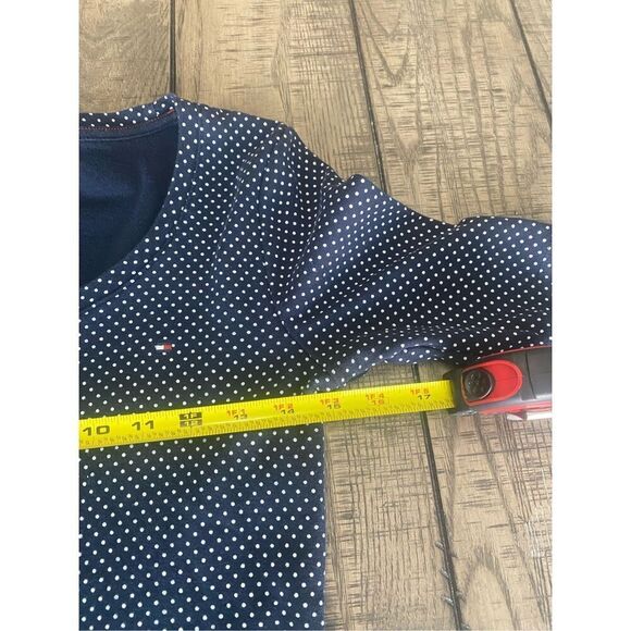 Tommy Hilfiger polka dot woman’s top size SP - Picture 5 of 7